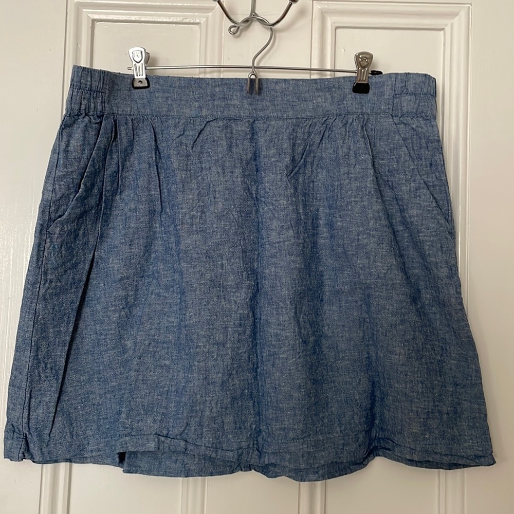 Loft outlet women’s chambray skirt